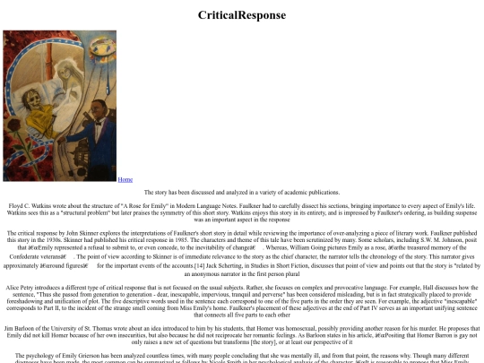 CriticalResponse screenshot