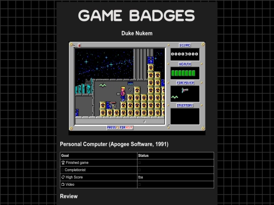 gamebadges/dukenukem screenshot