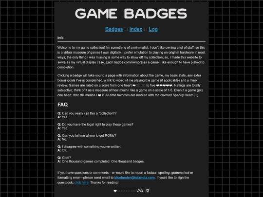 gamebadges/info screenshot