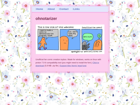 ohnotarizer screenshot