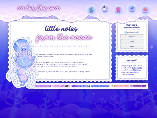 web sample/sample1/notice screenshot