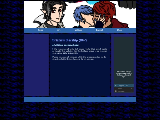 sadgrl-layout screenshot