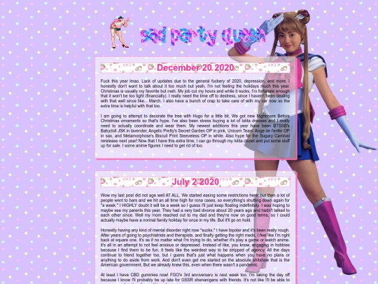 diary screenshot