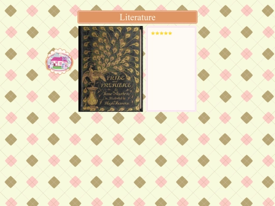 Literature screenshot