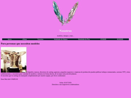 nosotros screenshot