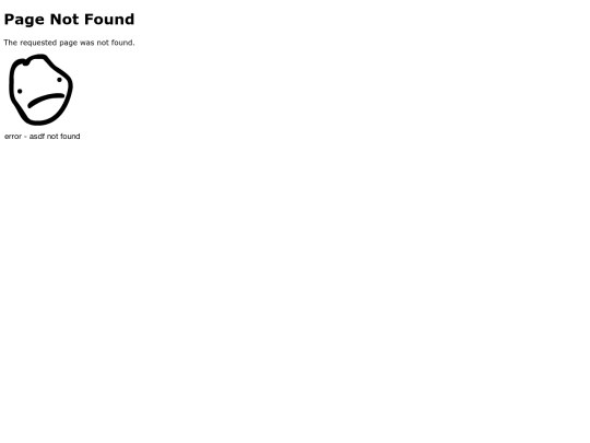 not_found screenshot
