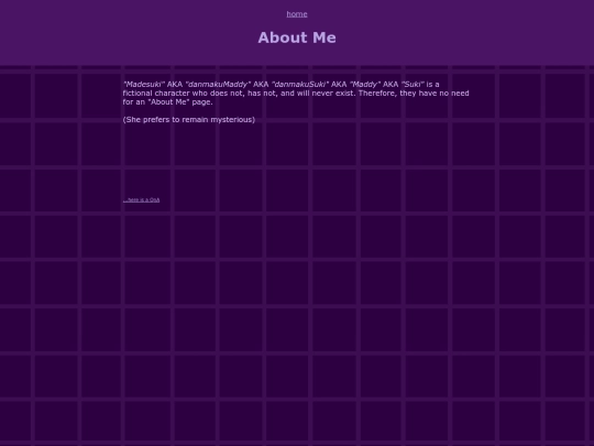 textPosts/aboutMe screenshot