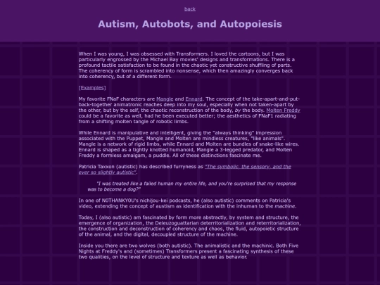 textPosts/autismMachine screenshot