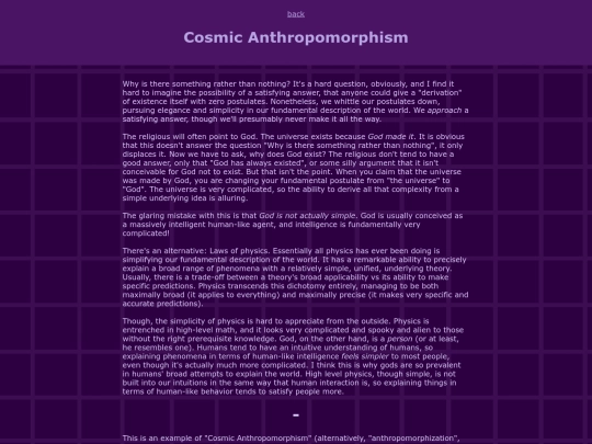 textPosts/cosmicAnthropomorphism screenshot
