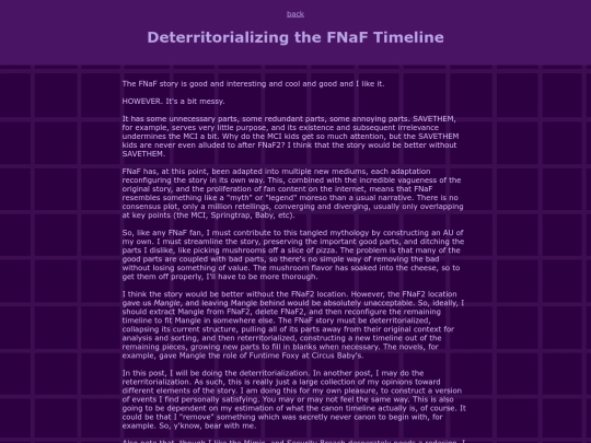 textPosts/deterritorializedFnaf screenshot