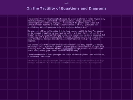 textPosts/mathTactility screenshot