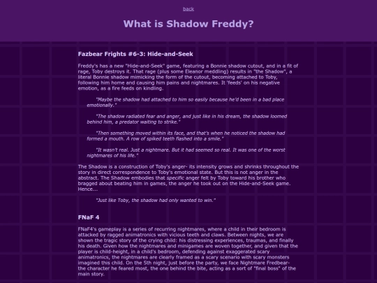 textPosts/shadowFreddy screenshot
