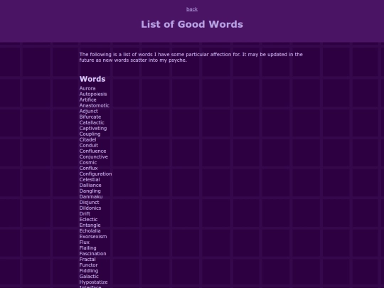 textPosts/words screenshot