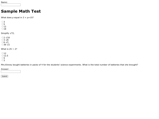 documents /mathtest screenshot