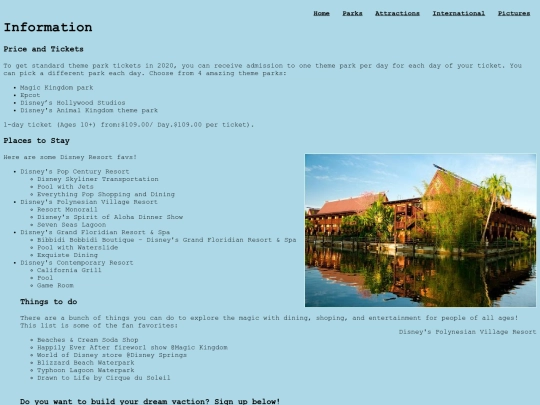 final assignment/information screenshot