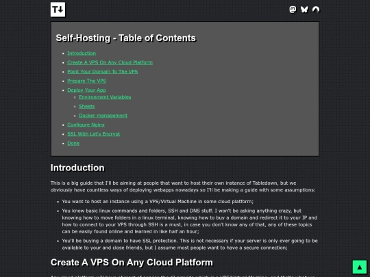 en/self-hosting screenshot