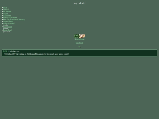 mystuff screenshot