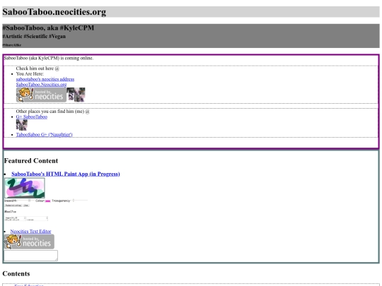 index screenshot