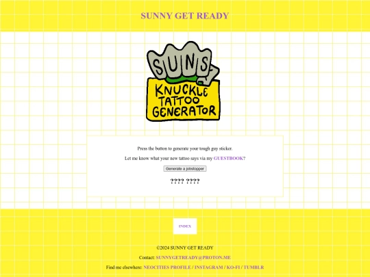 generator/knucklewingdings screenshot