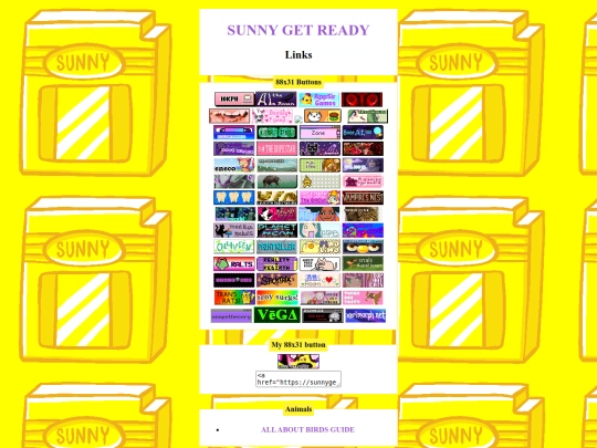 links screenshot