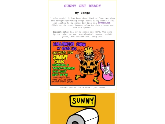 songs screenshot