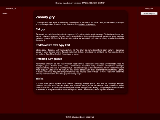 rules screenshot