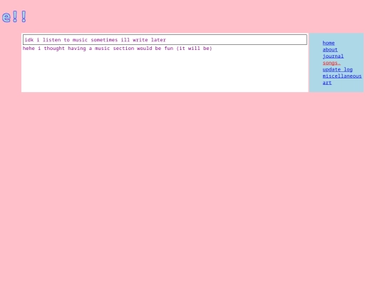 songs screenshot