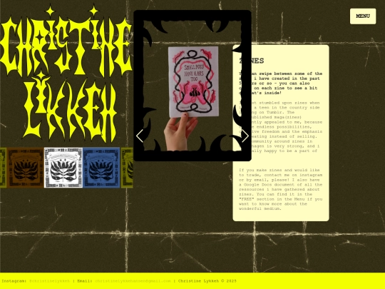 zines screenshot