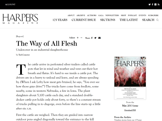 WebPages/The Way of All Flesh, by Ted Conover (9_9_2025 5：41：05 PM) screenshot