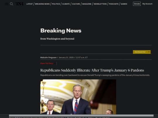 Websites/EM/Elon Musk to Get Terrifying Level of Access to Trump’s White House ｜ The New Republic (2_11_2025 4：40：08 AM) screenshot