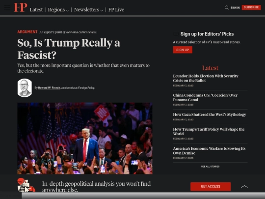 Websites/Historians/Trump Is Fascist. But How Much Do Americans Even Care？ (2_11_2025 3：35：30 AM) screenshot