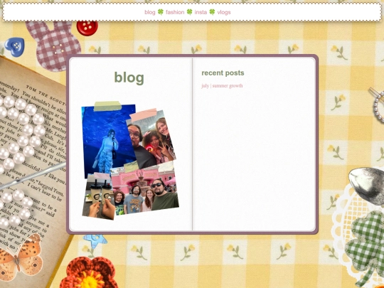 blog screenshot