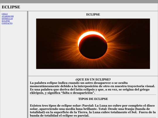 cielo/eclipse screenshot
