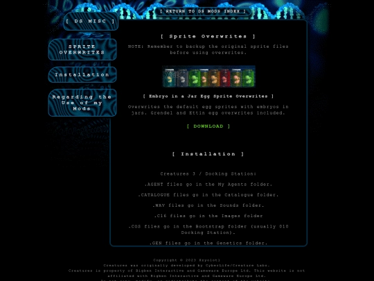 creatures/creaturesds_m screenshot