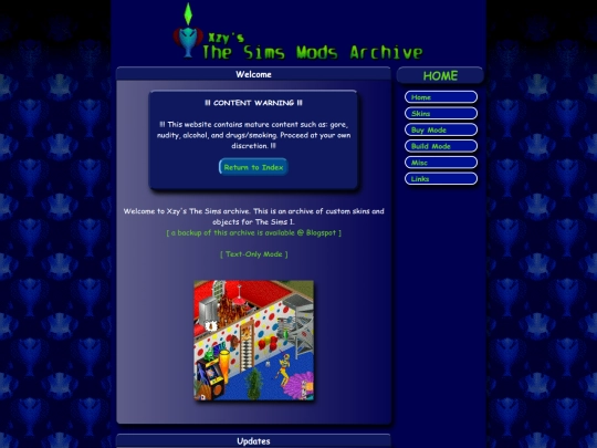 thesims/simsmain screenshot