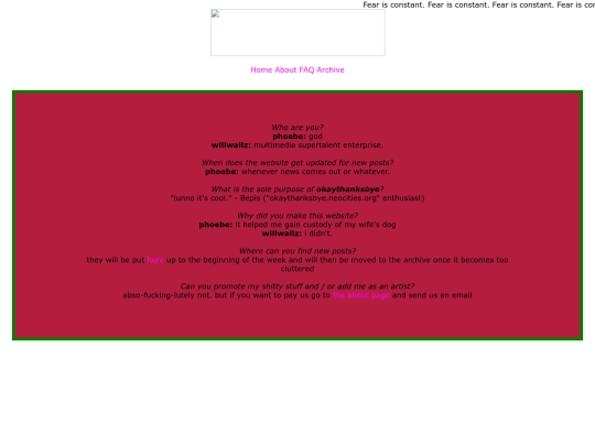 faq screenshot