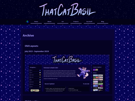 archive screenshot