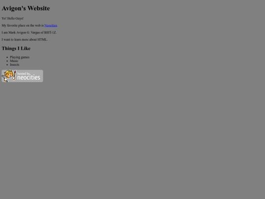 index screenshot