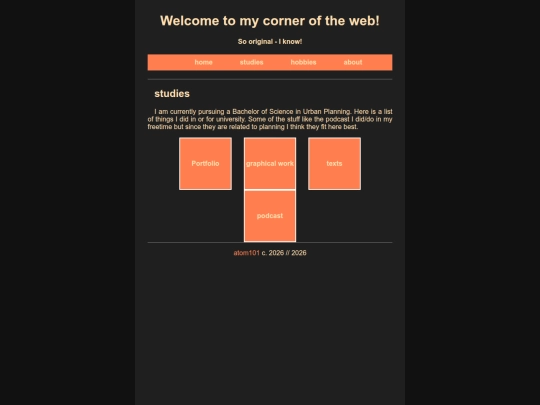 sub/studies screenshot