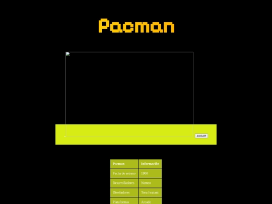 Pacman screenshot