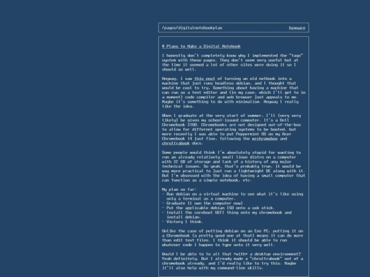 pages/digitalnotebookplan screenshot
