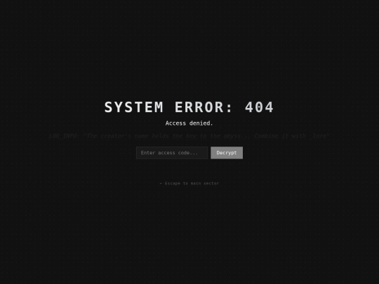 404 screenshot