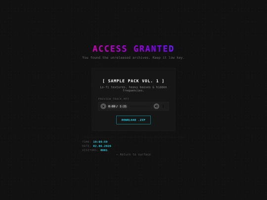 secret screenshot