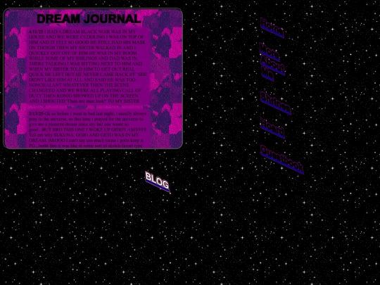 DREAMJOURNAL screenshot