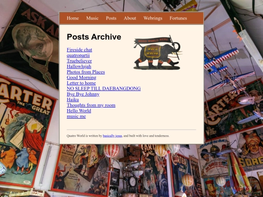 archive screenshot