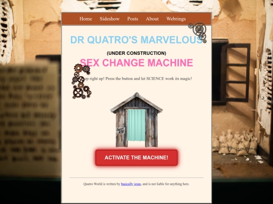 freakshow/experiments screenshot