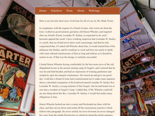 posts/archive/Jumping-Frog screenshot