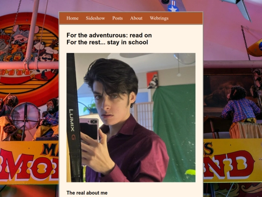 posts/readme screenshot