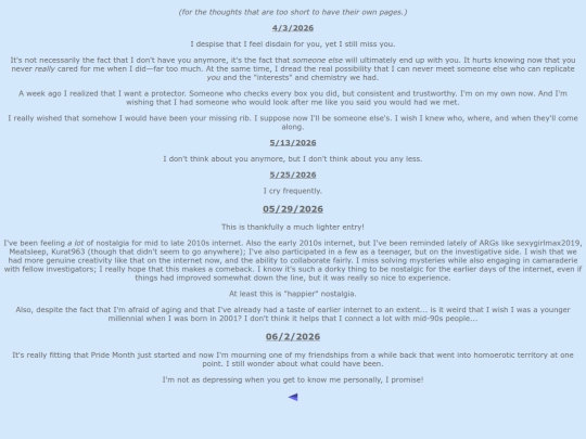 entries screenshot