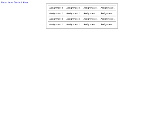 menu screenshot